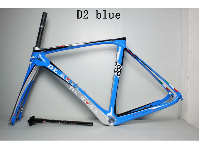 De Rosa 888 カーボンファイバー ロードバイク自転車フレーム - De Rosa Frame